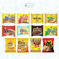 Ottogi Ramen Noodles (Jin, Cheese, Jjajang, Japchae, Yeul, Sesame & Kimchi) Jin Ramen Jjajang Ramen 