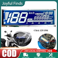 HONDA CLICK LCD ONLY / Click 125 v2/v3 / Click 150 v2 / Click 160 Speed Digital screen 【BLUE】