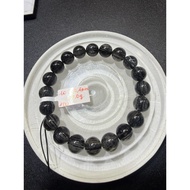 (A526)(10-1.4mm)A coaxial black hair bracelet size 10-1.4mm