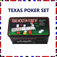 Texas Poker Texas poker card Chips 德州扑克 筹码 Texas Poker set