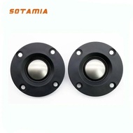 SOTAMIA 2Pcs 2 Inch Tweeter Audio Speaker 4 Ohm 6 Ohm 15W Titanium Film Dome Treble Speaker Neodymiu