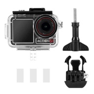 40m Diving For DJI 5 Pro Waterproof Camera Underwater Case Action 4 Swimming Equipment