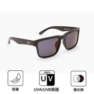 Optic Nerve - 偏光太陽眼鏡 Mashup Matte Black w/ Polarized Smoke with Blue Zaio