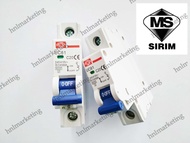 4PCS UMS 1 POLE MCB 20A