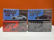全新 Mini GT 出品 Porsche Taycan Turbo S 模型車合共4架出售( 不散賣)。