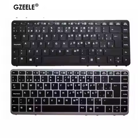 Spanish Replacement Keyboard For HP Elitebook 840 G1 G2 850 G2 SP