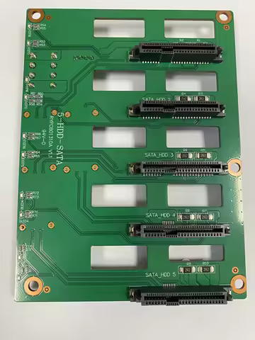 SATA 5 N1 N2 JONSBO Chassis Accessories Backplane SATA Connector 5 Hard Disk Interface Circuit Board