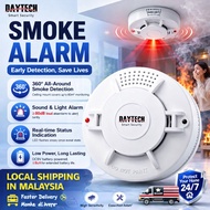 Daytech Wireless Smoke Detector fire alarm rumah pengesan asap for Warehouse/home 警报器 SM12