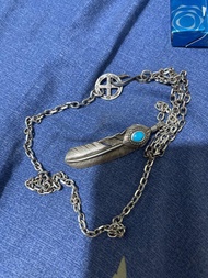 Goro's 上銀銀繩松羽 跟goro's 太角長項鏈 鷲見太郎素輪及鷹扣