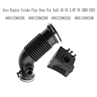 GO Auto-06E129629E Auto Engine Intake Pipe Hose Air Intake Pipe for A6 C6 3.0T V6 2005-11 06E129629D
