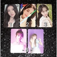 PC PHOTOCARD ALBUM ONLY IZONE IZ*ONE HYEWON EUNBI YURI YENA CHAEWON WINTER ALBUM KTOWN4U POB LETHALI