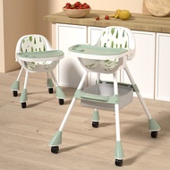 Baby High Chair Foldable high chair for baby Adjustable Height High Chair Clean Baby High Chair
