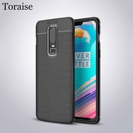 Toraise Oneplus 6 Case Luxury Carbon Fiber Texture Soft Tpu Silicone Back Cover Case For Oneplus 6 O