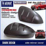 Vemart axia bezza myvi lagi best side mirror cover chrome matt black carbon fiber myvi icon