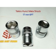 MATA Tekiro Socket Wrench 1/ 2" 17 mm Socket Bit 17 mm 6PT