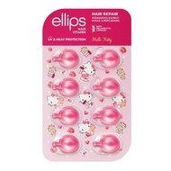 ELLIPS Hair Vitamin Sanrio Hello Kitty Pro-K Hair Repair 8s - Protect Chemically Damaged Hair Making