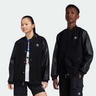 adidas ไลฟ์สไตล์ เสื้อแจ็คเก็ต adidas Disney Mickey Mouse Collegiate เด็ก สีดำ IZ4612