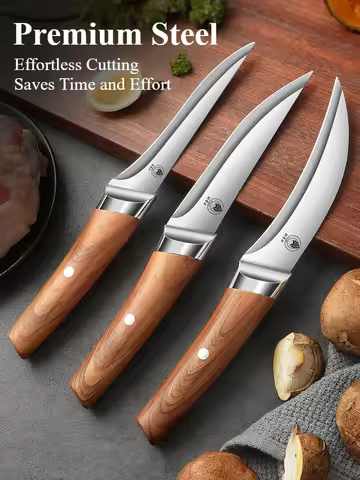 Bone-Splitting Knife Specialized Skinning Tool Sharp Butcher's Knife Dedicated to Slaughtering Cattl