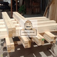 Dutch Teak Wood measuring 2x2x50cm 5 sticks