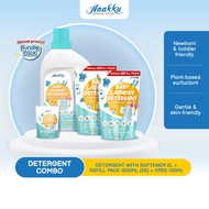 [Exclusive Combo] Anakku Detergent With Softener (2L) With Anakku Detergent With Softener Refill Pac