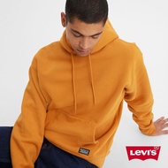 Levis 滑板系列 男款 寬鬆版超重磅口袋帽T / 550GSM厚棉 深褐棕 人氣新品