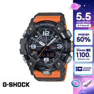 CASIO นาฬิกาข้อมือผู้ชาย G-SHOCK PREMIUM รุ่น GG-B100-1A9DR วัสดุเรซิ่น สีส้ม