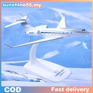 Sun 1PCS Gulfstream G650 Aircraft Diecast 1/200 Scale Airplane Model Planes G650ER Airplane Model Pl