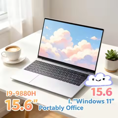High-performance 15.6" Trendy Original Laptop 120Hz Ultra-clear FHD IPS Screen Intel I9-9880H 32GB/2