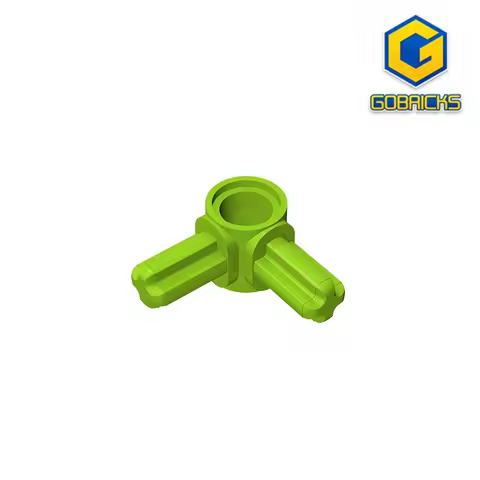 Gobricks GDS-924 Technical, Axle and Pin Connector Hub with 2 Perpendicular Axles compatible with le