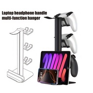Adjustable Headphone Stand With Laptop Base - Multi-Functional Iron Hanger For X/Box, P/S5, P/S4, S/