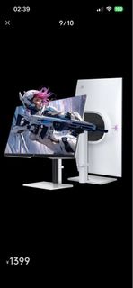 KTC 27英寸2K高清200Hz 1152分区QD-MiniLED显示屏HDR1000内置电源升降旋转电竞显示器M27T6S