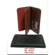 Men's Folding Wallet PU LeatherWanita L001-3 Large Length 18.5cm and Width 9.5cm