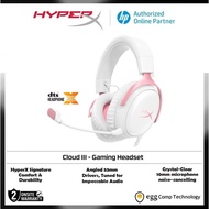 HYPERX CLOUD III GAMING HEADSET - WHITE/PINK 9W1Q4AA