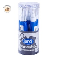 Aero Correction Pen Steel Head 9 Ml. x 6 Correctional Rights Copyright