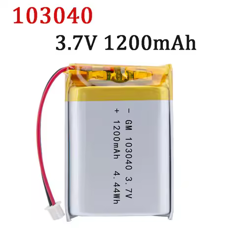 3.7V 1200mAh 103040 Lithium Polymer Battery For PS4 Humidifier GPS Navigation Device Intelligent Wea