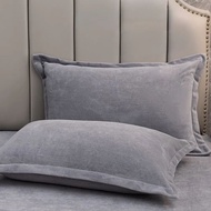 Velvet sofa pillow size 40x60 and 50x70cm with pillow insert