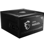 MSI MAG A650GL / A750GL / A850GL / A1000GL / A1250GL  PCIE5 ATX 3.0 COMPATIBLE 80 PLUS GOLD Full Mod