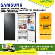 Samsung 2 Doors Fridge Buttom Mount Freezer Inverter (427L) SAM-RL4003SBABS