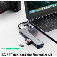 USB 8 In 1 Converter Type C Hub Adapter Multi Usb Hub Usb C To Hdmi Usb Hub Converter Hub