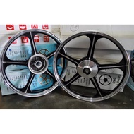 SPORT RIM KAWA GTO 555 WITH BUSH AND BEARING FOR Y100/KRISS/KRISS2/WAVE100/Y110/GBOJ/GSX/RC80/FX110