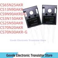 10PCS CS65N25AKR CS13N90AKR CS9N90AKRDG CS3N150AKR CS25N50AKR CS70N20AKR CS70N30AKR-G TO-247  in sto