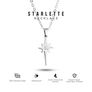 PROJECT NINETYSEVEN - STARLETTE Necklace - Men's and Women's Stainless Steel Star Pendant Necklace