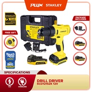 💕♦STANLEY SCD121S2K-B1 12V Cordless 10mm Drill Driver With 2 Batteries &amp; 1 Charger SCD121S2K / SCD121 / SCD12