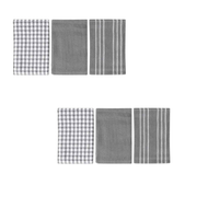 Classic Kitchen Towels 100% Natural Cotton The Best Tea Towels Dish Cloth Absorbent and Lint-Free Ma