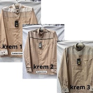 Kemeja koko Kemko Harley Warna Cream