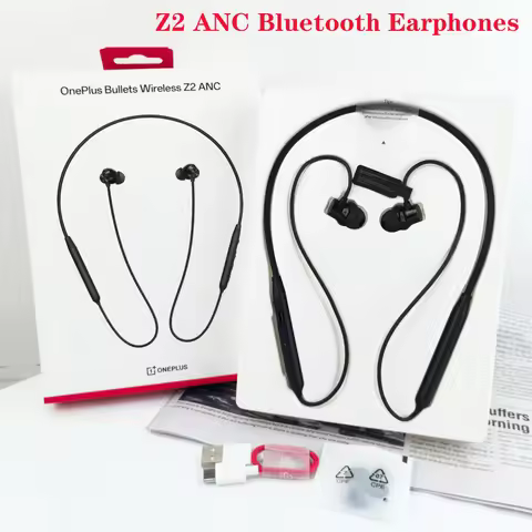 Oneplus Z2 ANC Bluetooth Neckband Bullets Wireless Earphone For 1+ 14 13 12 Ace Pro Nord 3 4 2T CE6 