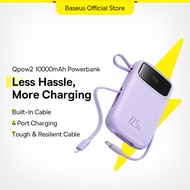 Baseus Power Bank 10000mAh 20000mAh PD 22.5W 20W Fast Charging Powerbank Dual-Cable Portable Charger Digital