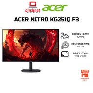 ACER NITRO KG251Q F3 24.5" GAMING MONITOR-BLACK