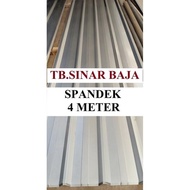 Atap Spandek 4 Meter X 0.30 Mm Sni / Atap Baja Ringan / Spandeck Impian