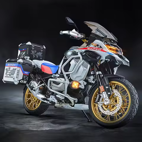1:7 BMW R1250 GS ADV Alloy Metal Diecast Motorcycle Model Home Decoration & Collectibles Hobby Displ